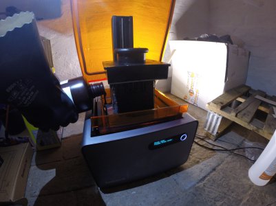 Refilling resin for 3d print Refilling resin for 3d print