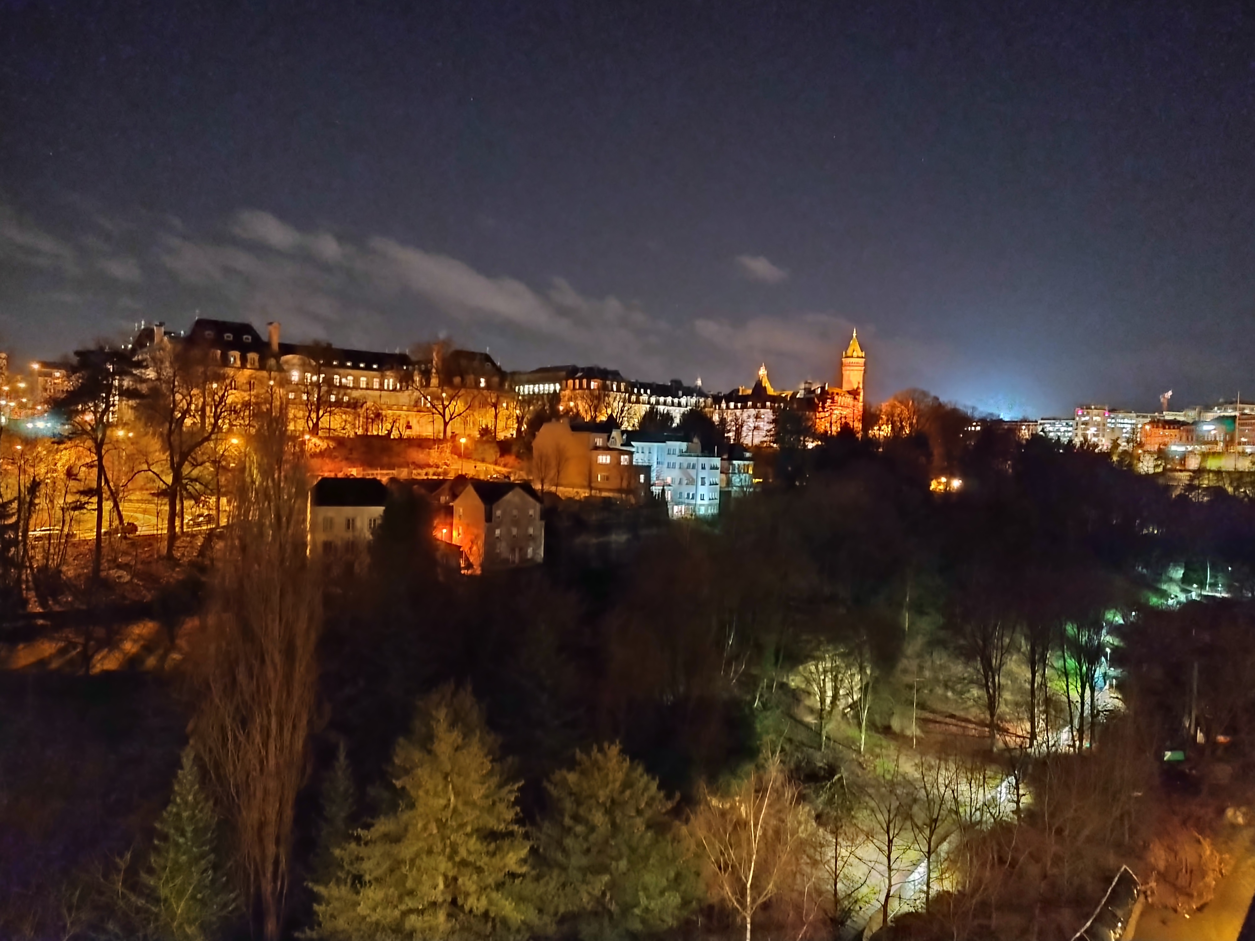 Luxembourg by night
